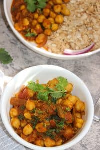 chickpeas curry