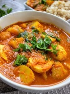 BOILED EGG POTATO CURRY 1