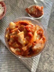 GREEN CABBAGE KIMCHI RECIPE